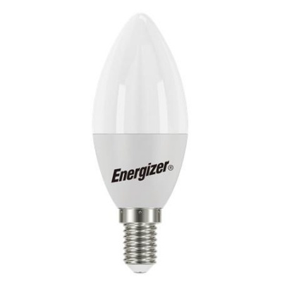 LED izzó, E14, gyertya, 4,9W (40W), 470lm, 3000K, ENERGIZER